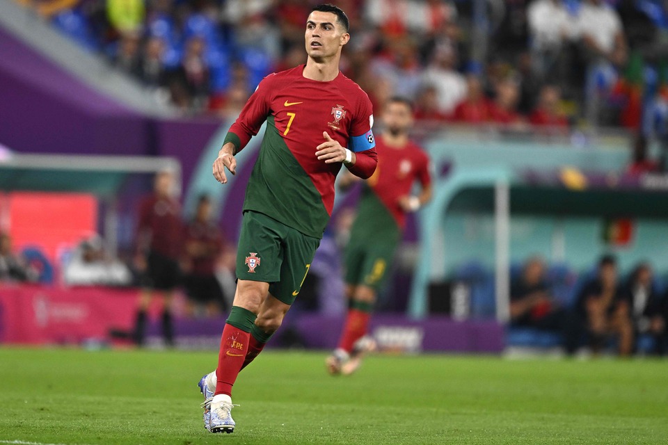 Penyerang Portugal, Cristiano Ronaldo.