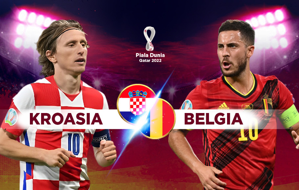 Preview Kroasia vs Belgia.