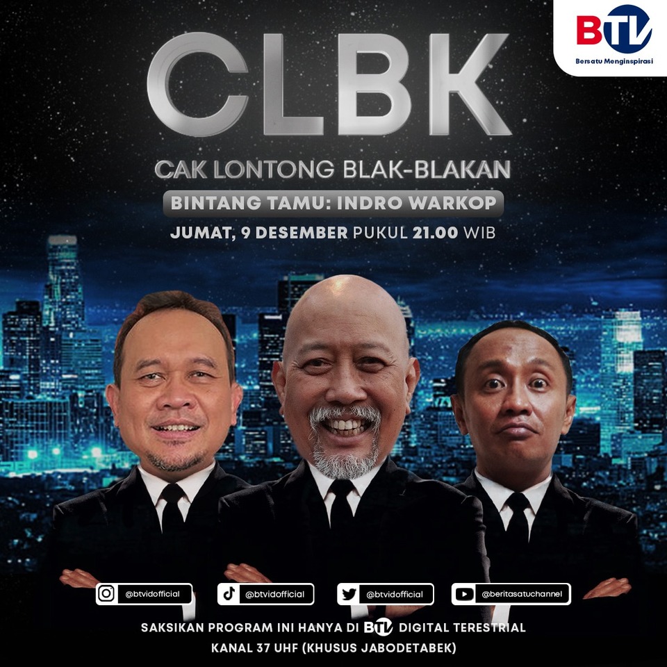 Ada Indro Warkop Di CLBK Malam Ini, Jangan Lewatkan!