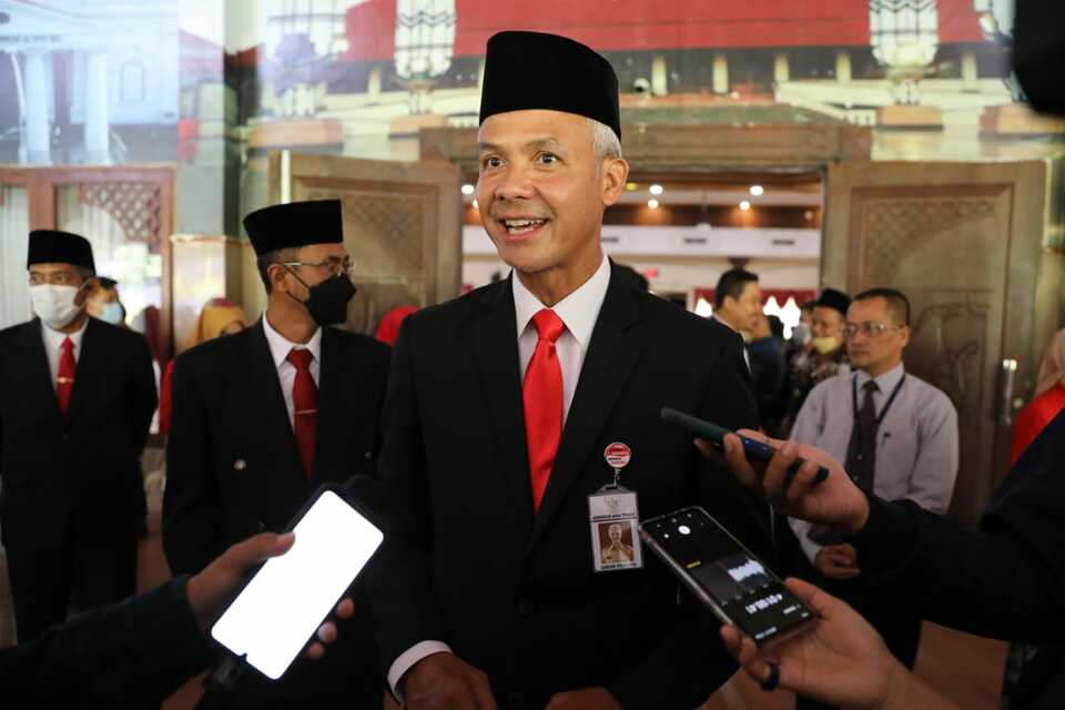 Gubernur Jawa Tengah, Ganjar Pranowo.