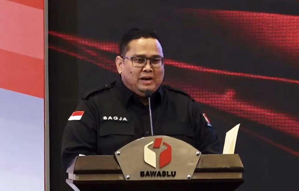 Ketua Badan Pengawas Pemilu (Bawaslu), Rahmat Bagja.