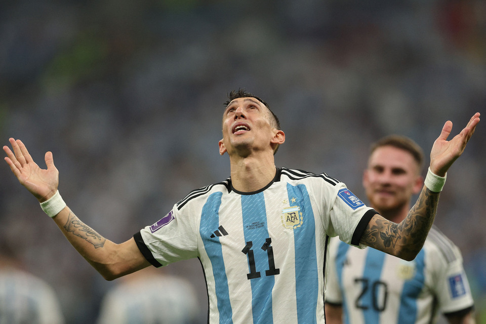 Menit 36, Angel Di Maria Perbesar Keunggulan Argentina