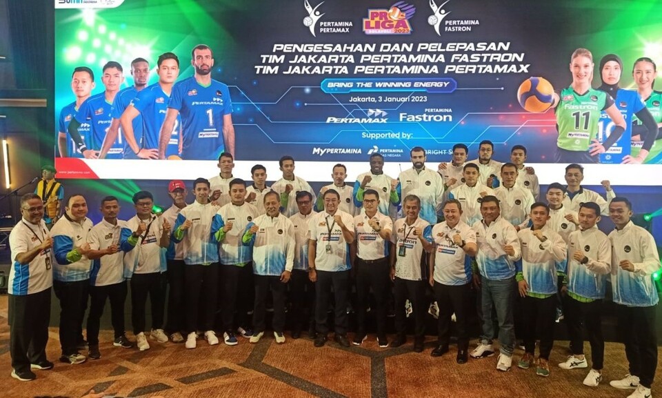 Skuad Lengkap Tim Voli Putra Jakarta Pertamina Pertamax Di Proliga 2023 ...