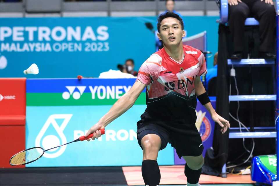 Tunggal putra Jonatan Christie.