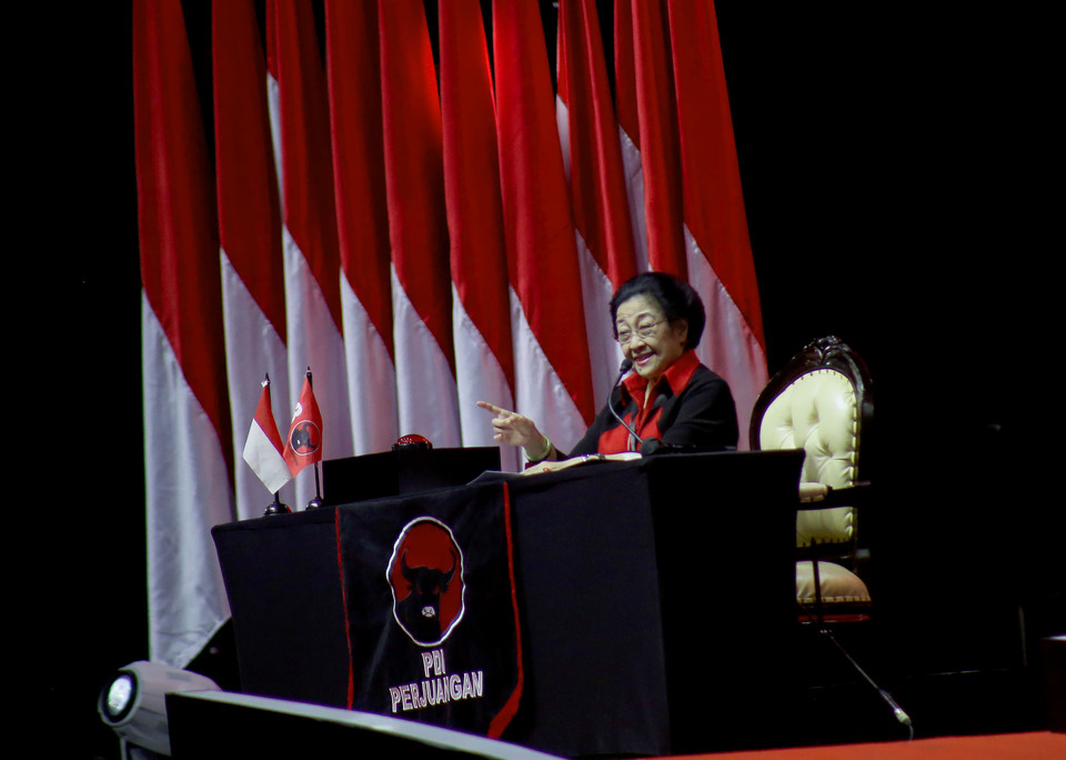 Pidato Politik Di HUT Ke-50 PDIP, Megawati: Kangen Sama Saya?