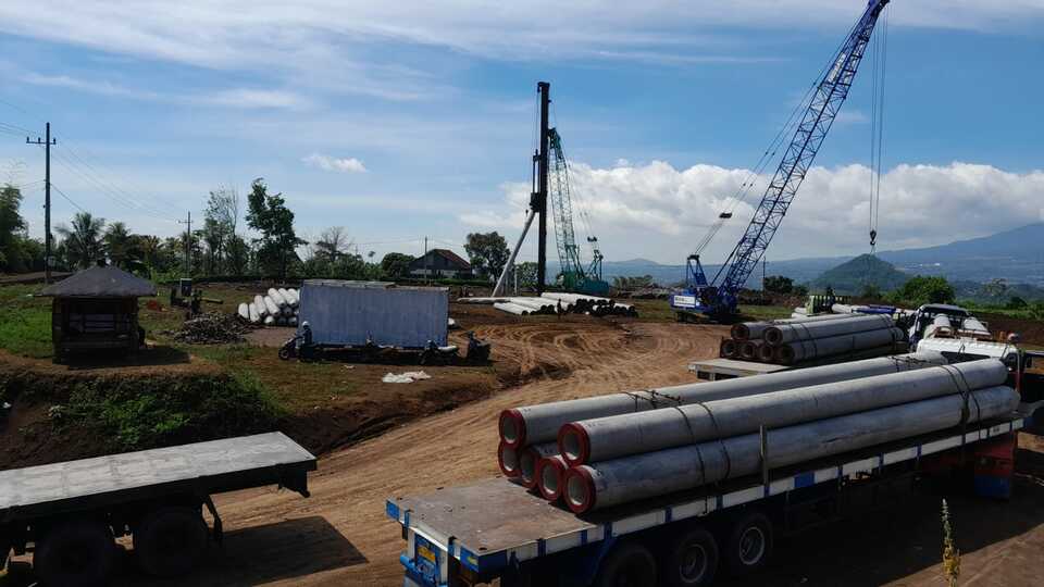 PT Indo Jaya Property memacu pembangunan proyek Samaview Residence yang terletak di Desa Tawangargo, Kecamatan Karangploso, Kabupaten Malang, Jawa Timur