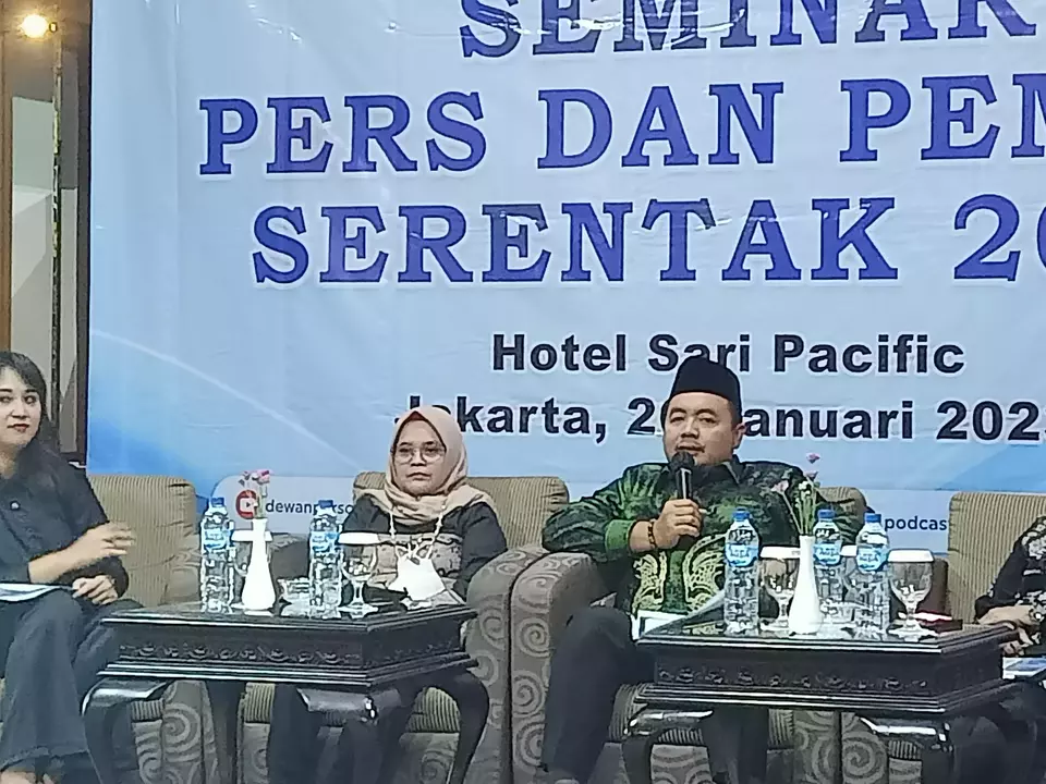 Komisioner KPU Mochammad Afifuddin saat seminar bertajuk