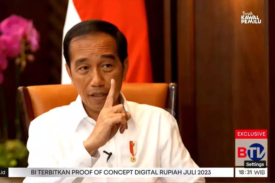 Presiden Jokowi dalam wawancara eksklusif 