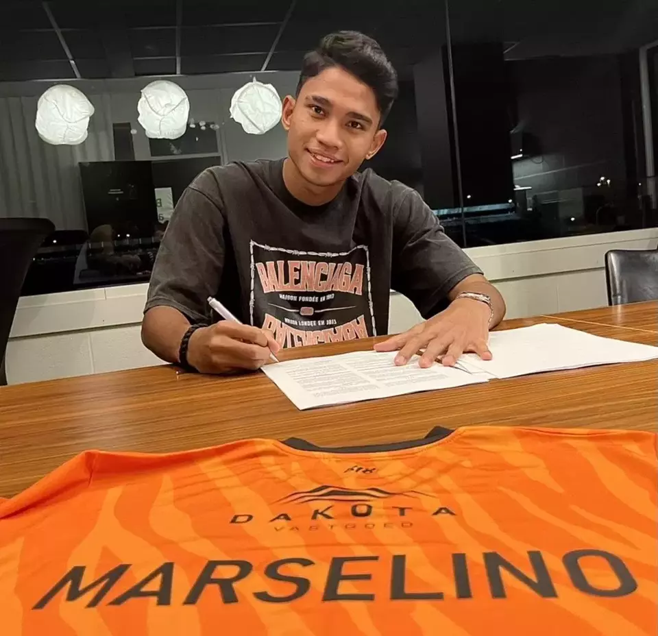 Marselino Ferdinan menandatangani kontrak di klub divisi dua Belgia, KMSK Deinze.