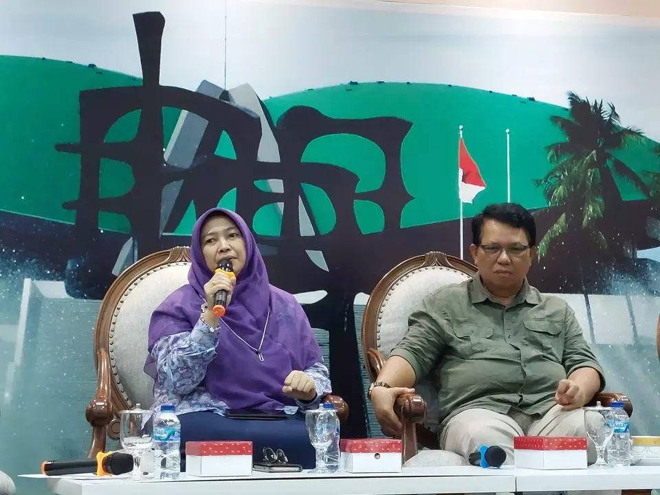 Wakil Ketua Komisi IX DPR Kurniasih Mufidayanti pada acara dialog bertemakan: 