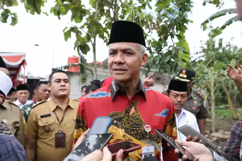 Gubernur Jawa Tengah Ganjar Pranowo.
