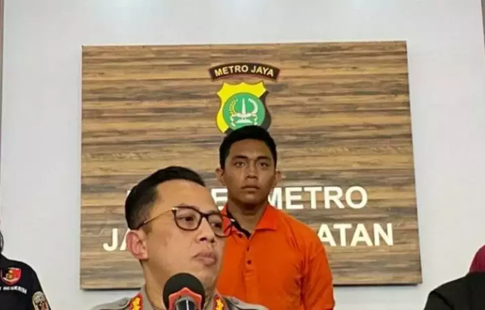 Penampilan tersangka Mario Dandy Satriyo, anak pejabat pajak yang menganiaya korban pria berinisial D (17) di kawasan Ulujami, Pesanggrahan, Jakarta, Rabu 22 Februari 2023. 