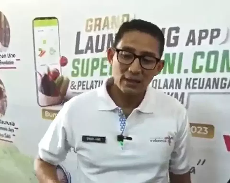 Menparekraf Sandiaga Uno.