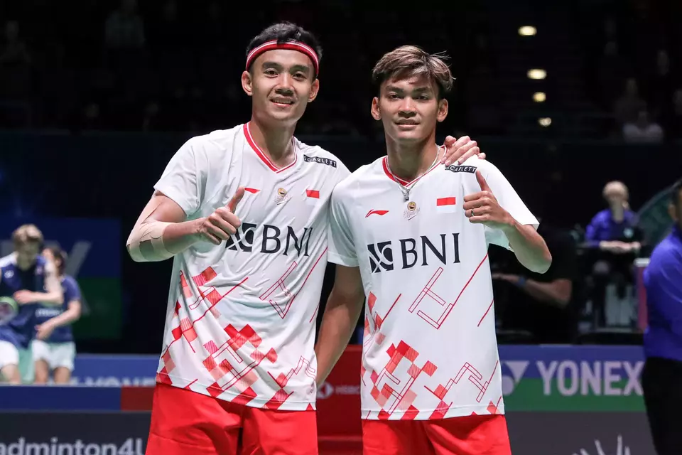 Ganda putra Indonesia, Muhammad Shohibul Fikri/Bagas Maulana.