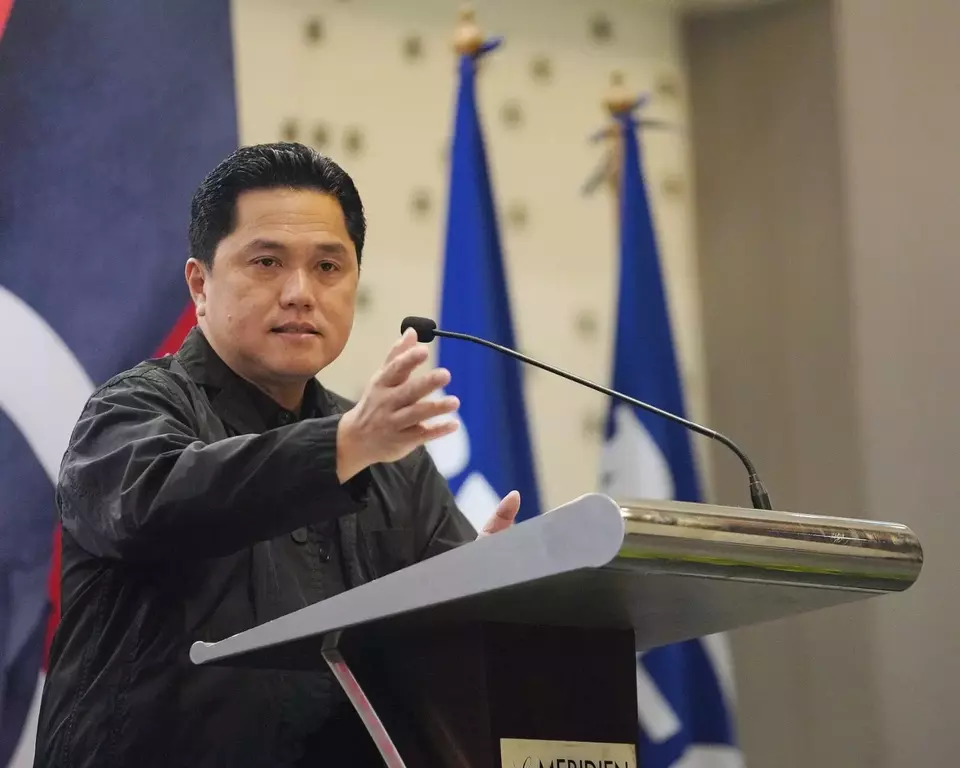 Ketua Umum PSSI, Erick Thohir.