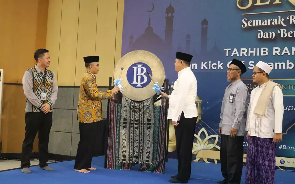 Kantor Perwakilan Wilayah (KPw) Bank Indonesia (BI) Nusa Tenggara Barat (NTB) menyiapkan uang kartal berbagai pecahan sebesar Rp 4,3 triliun untuk memenuhi kebutuhan uang tunai masyarakat di bulan Ramadan, Senin, 20 Maret 2023.