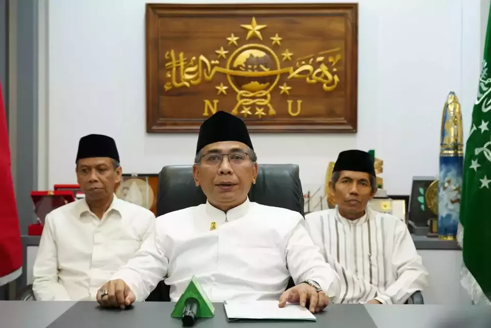 Ketua Umum Pengurus Besar Nahdlatul Ulama (PBNU), KH Yahya Cholil Staquf atau Gus Yahya.