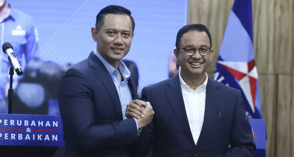 Agus Harimurti Yudhoyono dan Anies Baswedan.