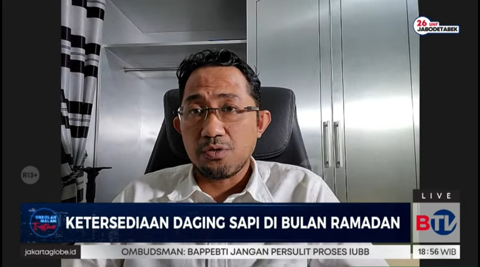 Ketua Umum Ikatan Pedagang Pasar Indonesia (Ikappi), Abdullah Mansuri.