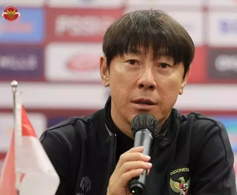 Pelatih Timnas Indonesia, Shin Tae-yong.