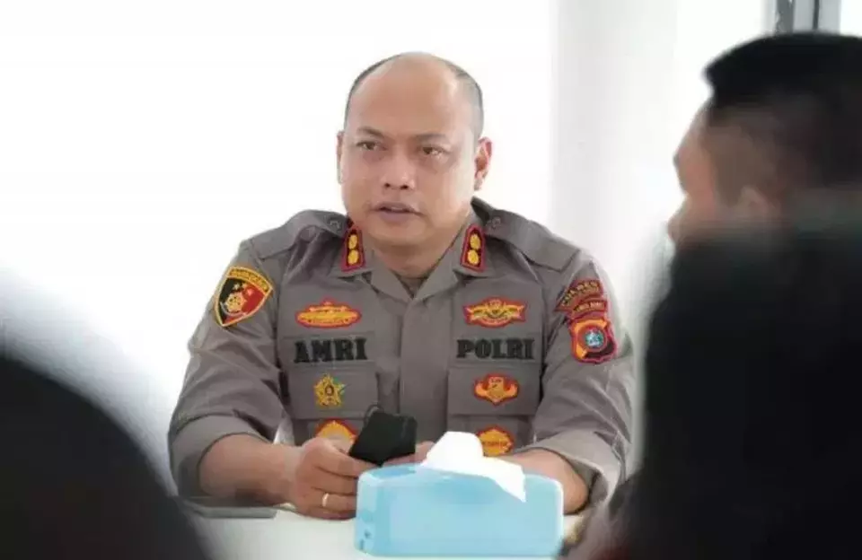 Kapolres Mamuju Tengah AKBP Amri Yudhy.