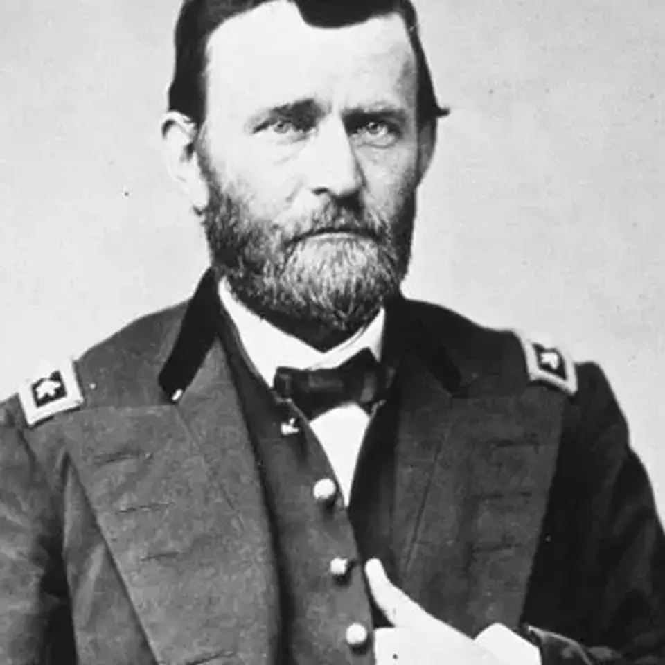 Presiden Amerika ke-18 Ulysses S Grant.