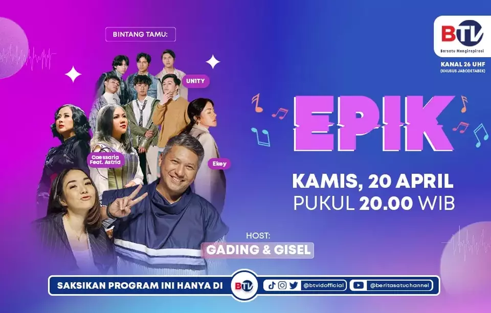 EPIK BTV Kamis 20 April 2023.