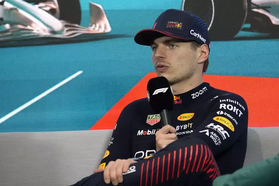 Pembalap Formula 1 Tim Red Bull asal Belanda, Max Verstappen.