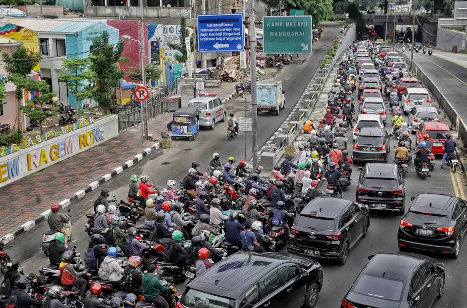 Kemacetan Ibu Kota Di Jam Masuk Kerja