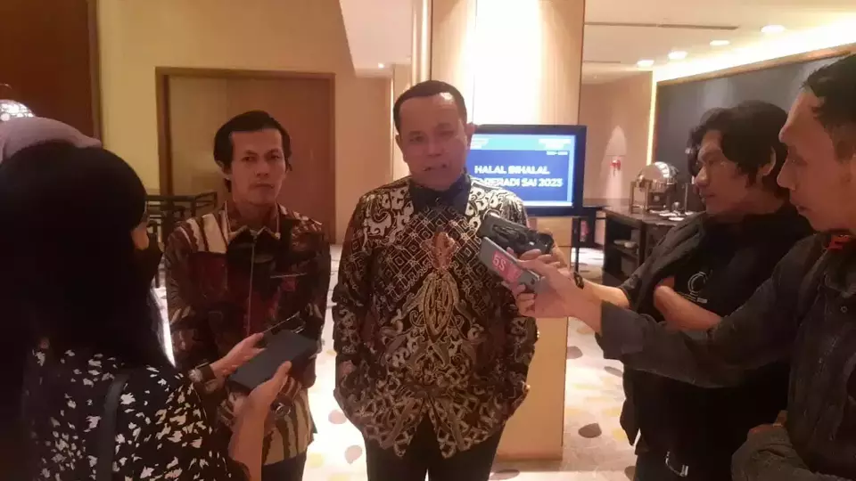 Dr. Juniver Girsang SH MH yang menegaskan bahwa momentum Halalbihalal membuktikan bahwa para advokat di Indonesia memiliki kekompakan dan soliditas.