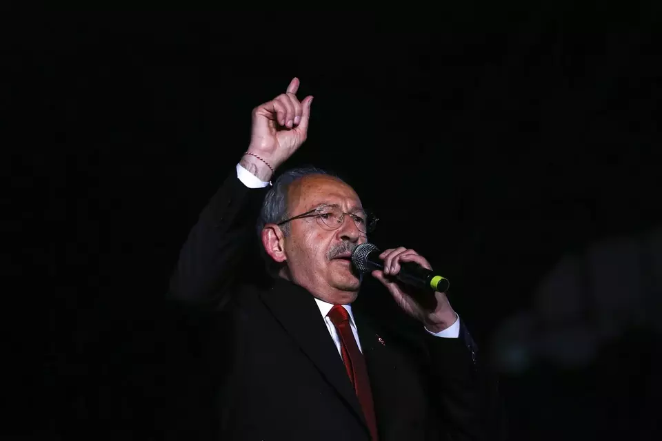 Pemimpin partai CHP Turki dan kandidat presiden Nation Alliance Kemal Kilicdaroglu.