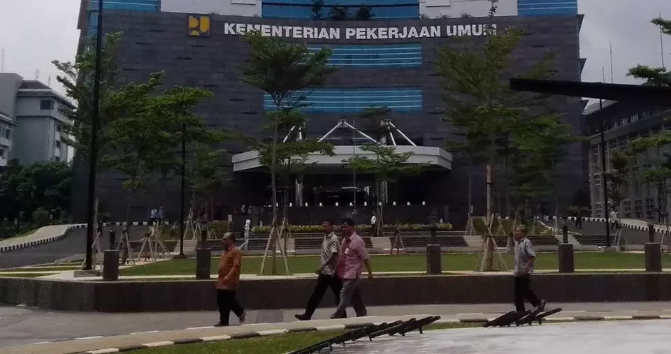 Gedung Kementerian Pekerjaan Umum dan Perumahan Rakyat (PUPR).
