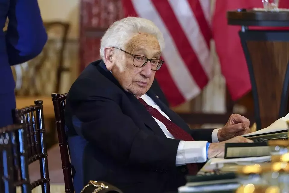 Mantan diplomat dan penasihat presiden AS, Henry Kissinger.