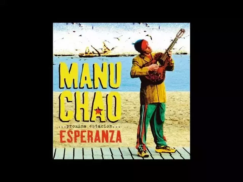 Video lirik lagu Prancis Me Gustas Tu yang dibawakan Manu Chao.