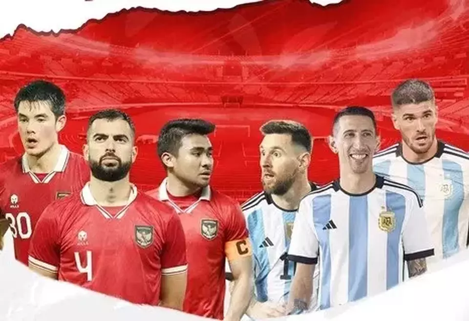 FIFA Match Day Indonesia vs Argentina.