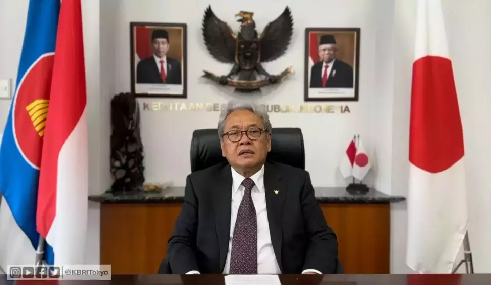 Duta Besar Republik Indonesia (Dubes RI) untuk Jepang Heri Akhmadi.