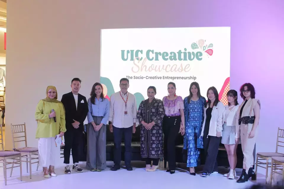 USG Education menggelar kegiatan akademis UIC Creative Showcase 2023 - The Socio Creative Entrepreneurship, di Atrium Neo Soho Mall, Jakarta, Rabu 7 Juni 2023.