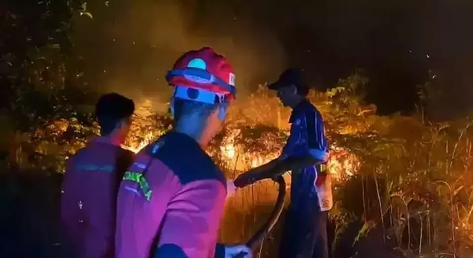 Kebakaran hutan dan lahan di sejumlah wilayah di Kalimantan Tengah terus mengalami peningkatan hingga awal Agustus 2023.