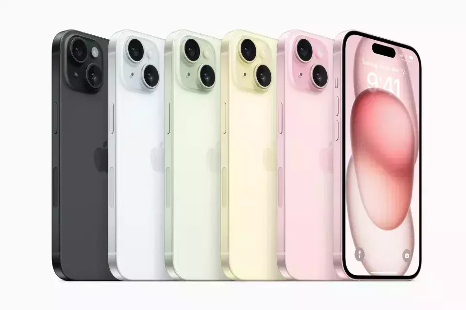 Warna baru seri iPhone 15
