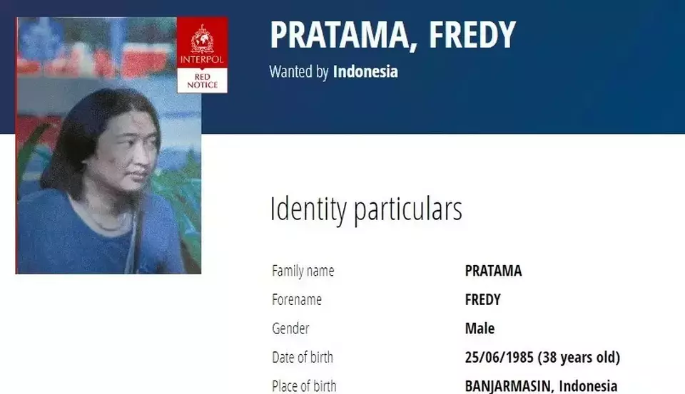 Bareskrim Polri telah menerbitkan red notice terhadap bos narkoba jaringan internasional, Fredy Pratama.