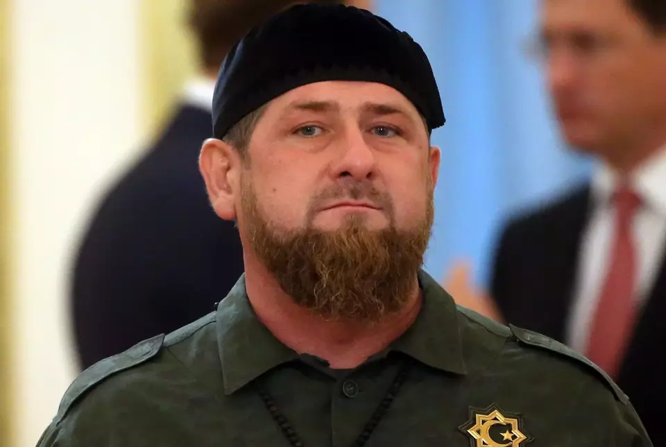 Pemimpin Chechnya Ramzan Kadyrov.