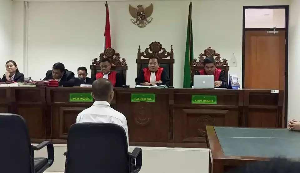 M Ecky Listianto divonis hukuman penjara seumur hidup oleh majelis hakim Pengadilan Negeri Cikarang, Bekasi, Senin 18 September 2023.