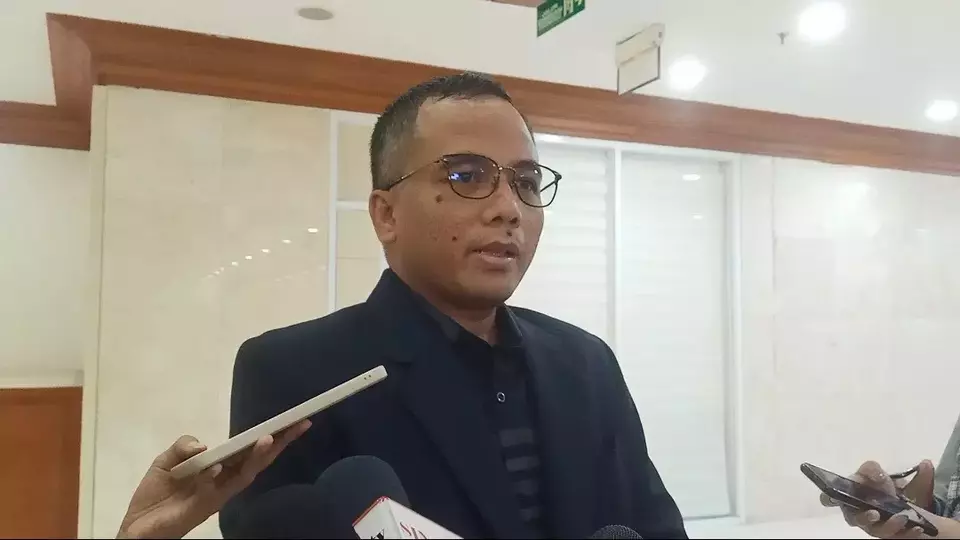 Sekretaris Jenderal DPP PPP Arwani Thomafi saat ditemui di gedung DPR, kompleks parlemen, Senayan, Jakarta, Selasa, 19 September 2023.