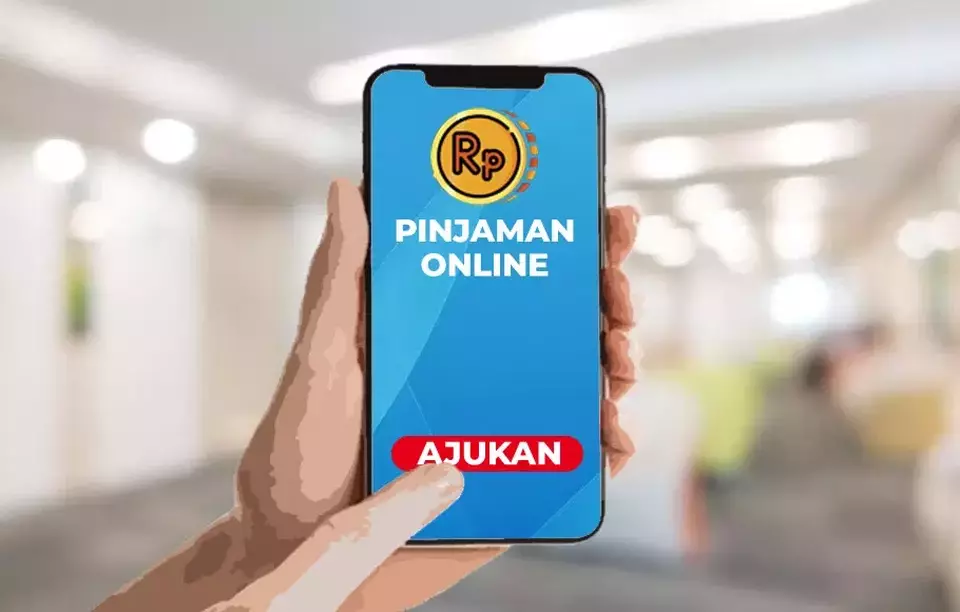 Ilustrasi pinjaman online.