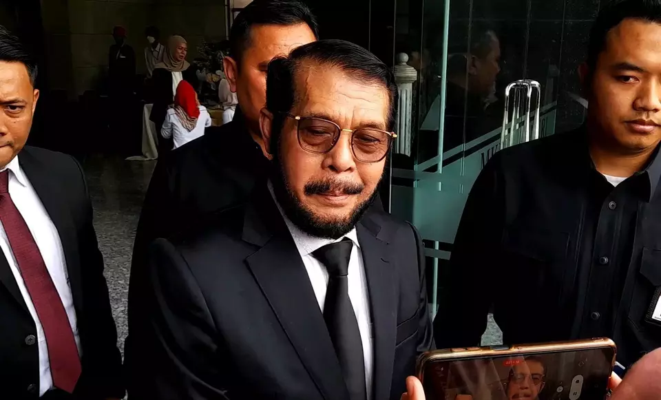 Ketua Mahkamah Konstitusi (MK) Anwar Usman di Gedung MK, Jakarta, Selasa, 3 Oktober 2023.