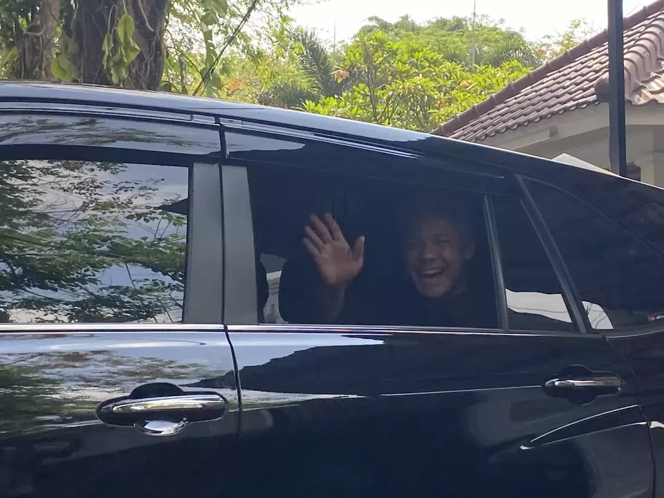 Bakal calon presiden (capres) Ganjar Pranowo.