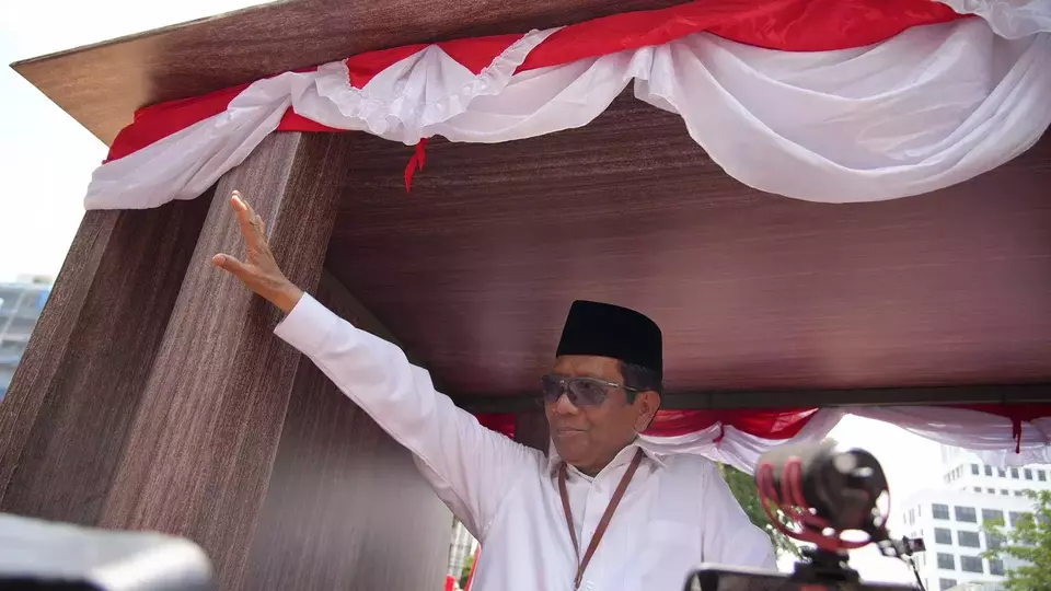 Bakal calon wakil presiden Mahfud MD mengaku telah mengajukan cuti dari jabatannya sebagai Menko Polhukam, Kamis, 19 Oktober 2023.