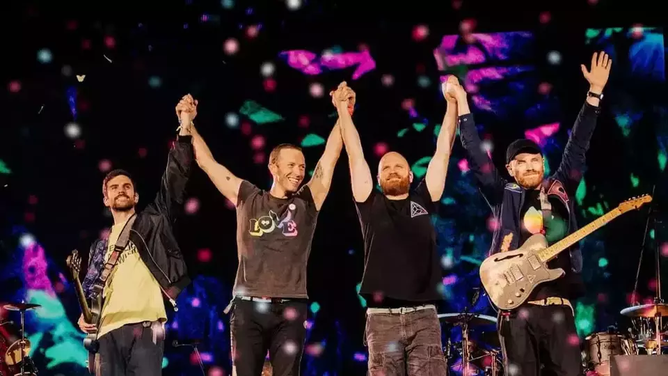 Grup band asal Inggris Coldplay.