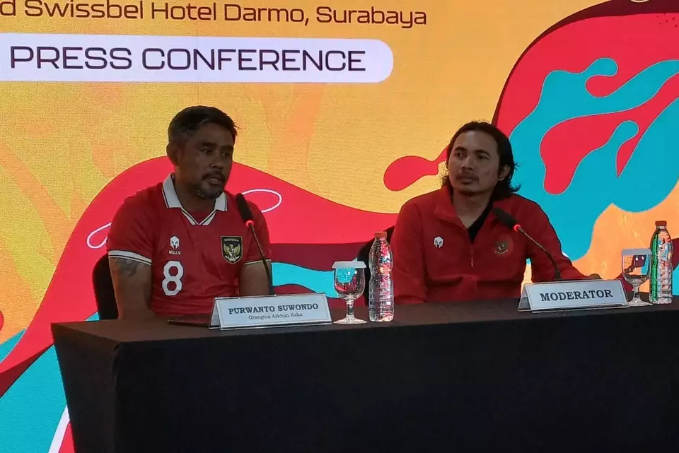 PSSI mendatangkan orang tua para pemain Timnas Indonesia U-17 menjelang pertandingan melawan Maroko U-17 di laga terakhir grup D Piala Dunia U-17 di Surabaya, Kamis 16 November 2023.