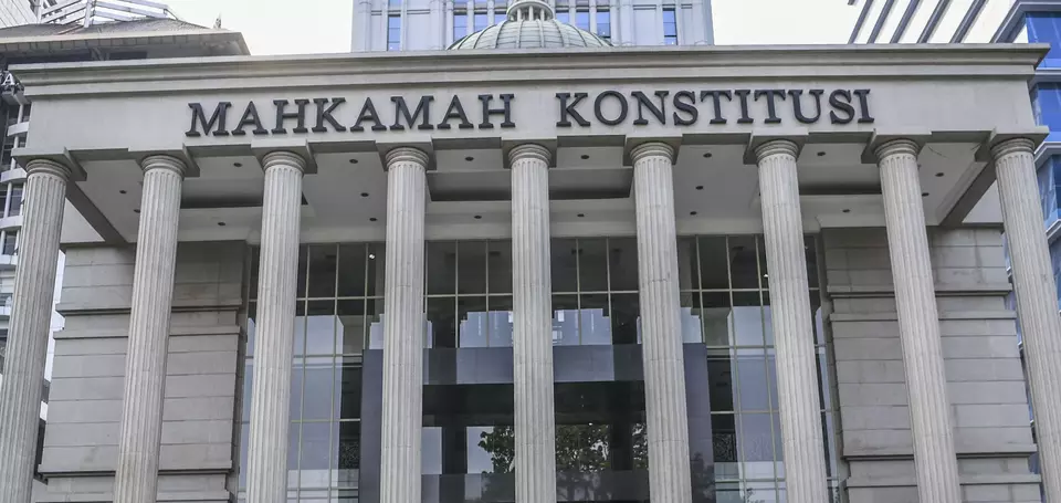 Gedung Mahkamah Konstitusi.